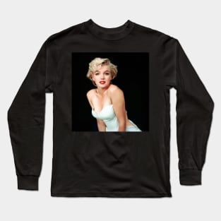 Marilyn Monroe Gorgeous Movie Star Print Long Sleeve T-Shirt